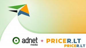 Pricer.lt pradeda bendradarbiauti su didžiausiu Baltijos šalyse reklamos tinklu " Adnet Media".