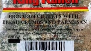 Gracie’s Kitchen Inc. Issues Allergy Alert on Undeclared Sesame and Wheat Allergens in “Broccoli Cutlets”