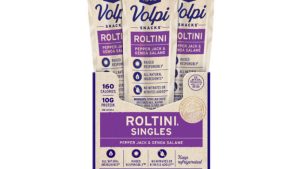 Volpi Foods Introduces Pepper Jack and Genoa Salame Roltini Singles for On-the-Go Snacking
